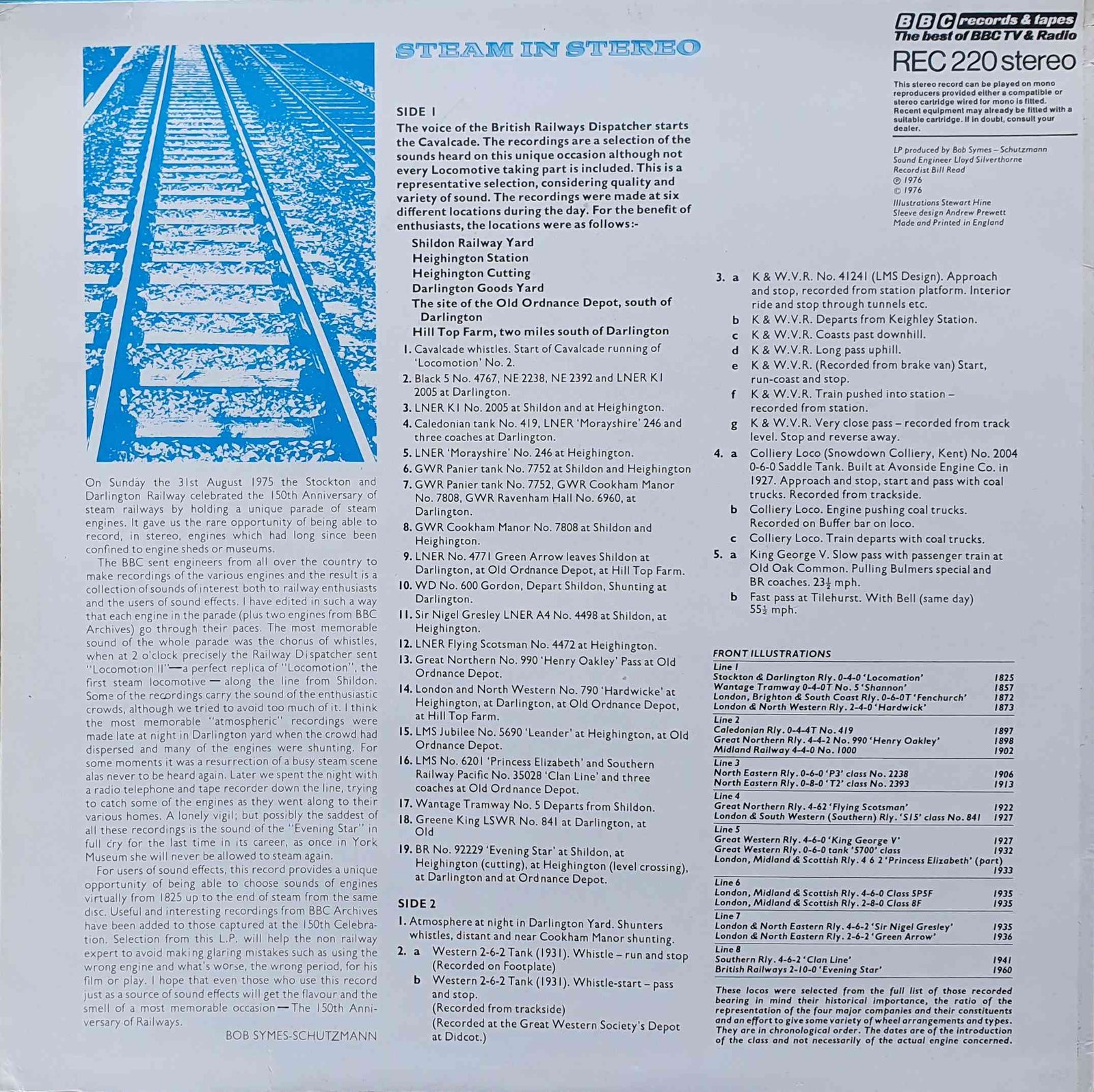 Back cover of REC 220